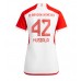 Billige Bayern Munich Jamal Musiala #42 Hjemmebane Fodboldtrøjer Dame 2023-24 Kortærmet
